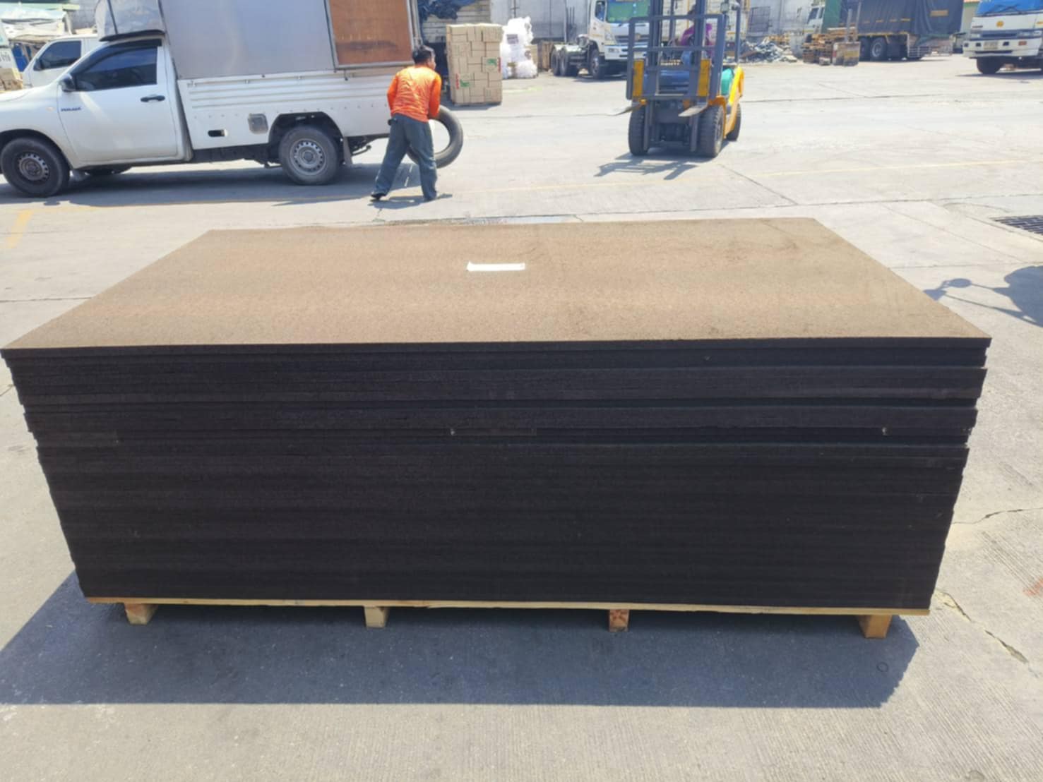 TINN FLEXIBOARD กระดาษชานอ้อยชุบน้ำมัน ขนาด 10 mm.